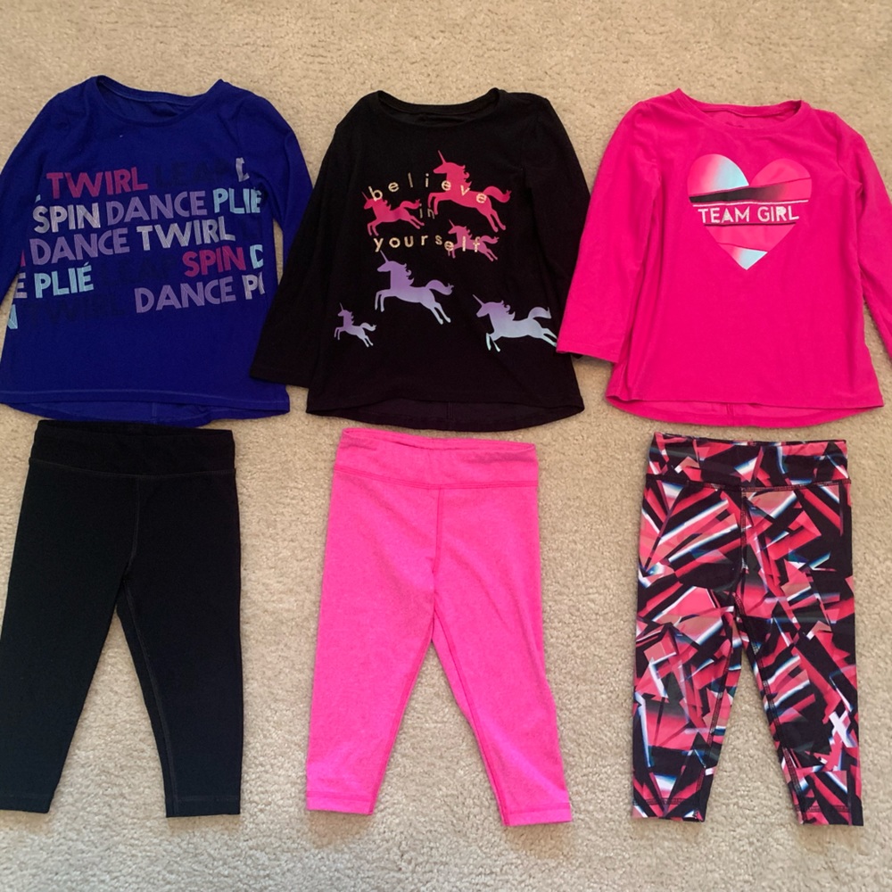 Active wear- 2t toddler girls